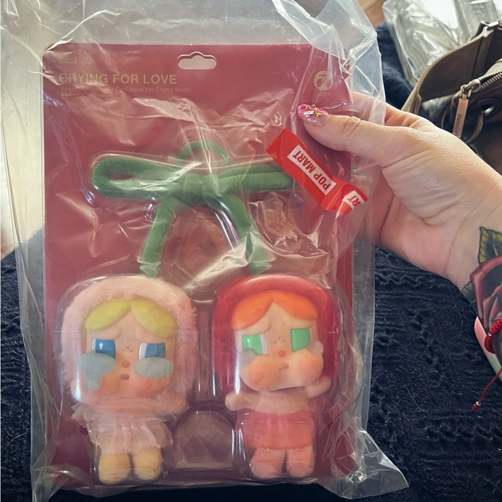 Crying For Love” Vinyl Plush Hanging Card (Love you Cherry Much)